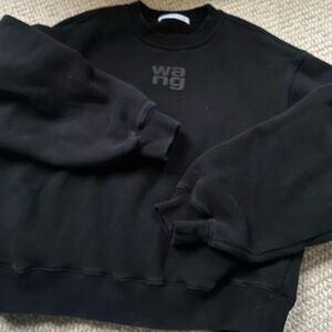Alexander wang black sweatshirt